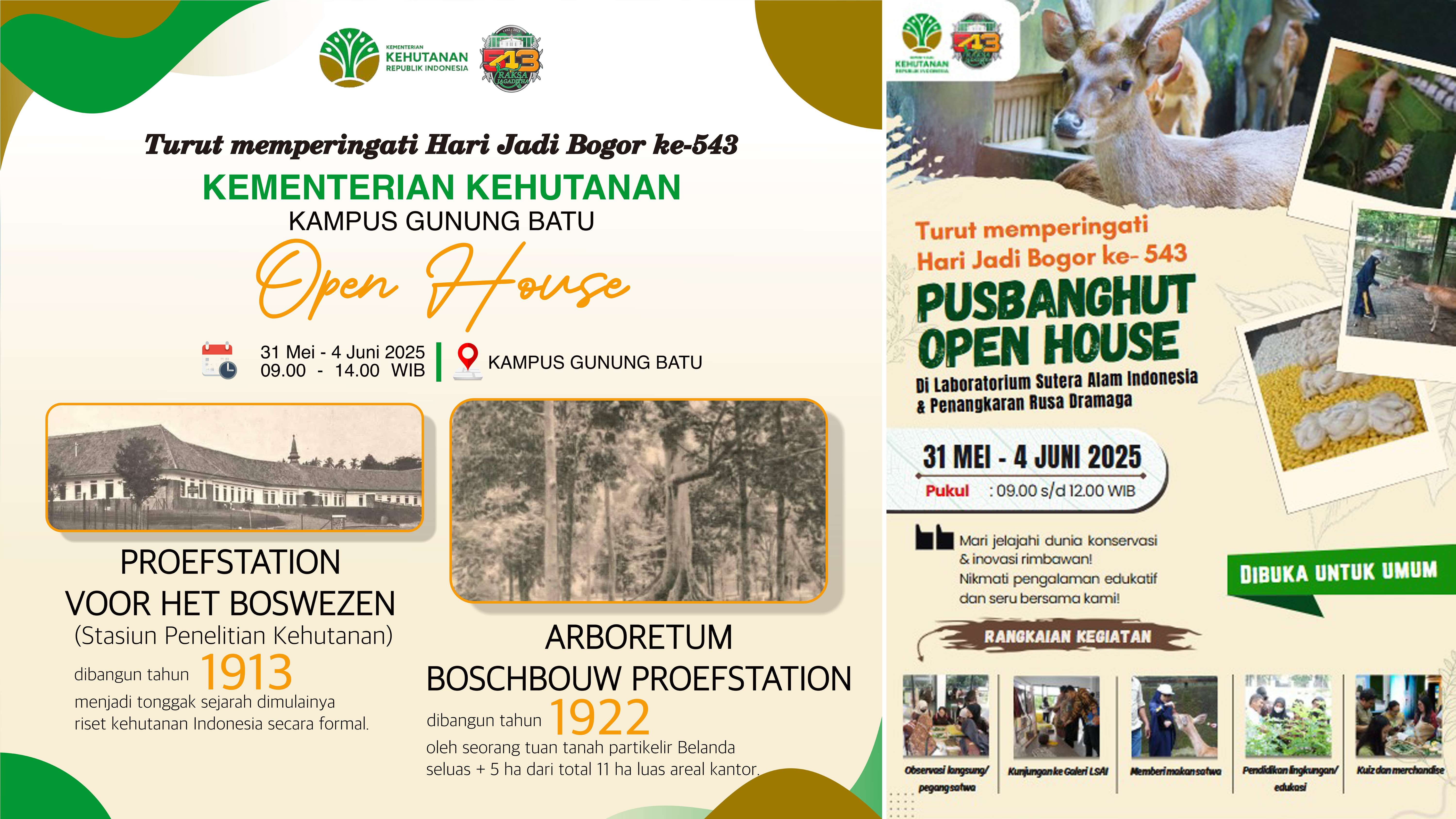 Rayakan Hari Jadi ke-543 Bogor: Selami Keajaiban Alam dan Sejarah di Open House Kementerian Kehutanan Gunung Batu